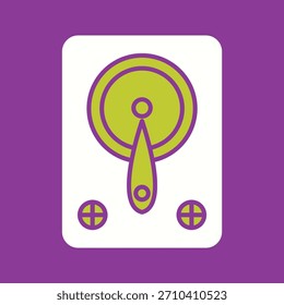 Icono gráfico de Vector creativo de disco duro