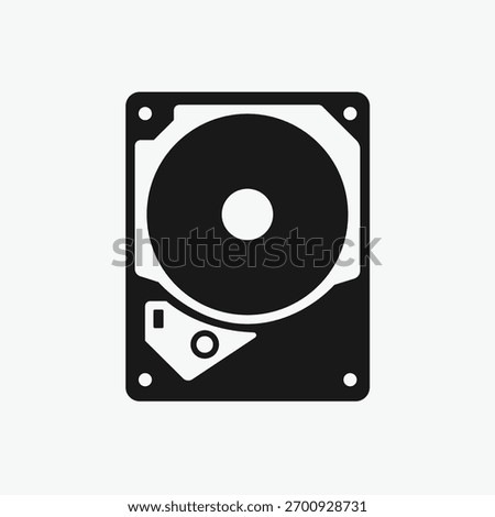 Hard drive, Hard disk, Hard Disk Storage, Hdd Icon