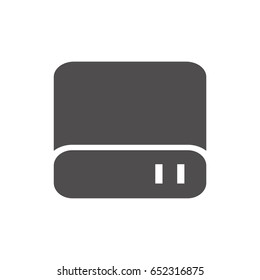 Hard drive icon