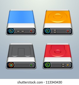 Hard Drive Icons