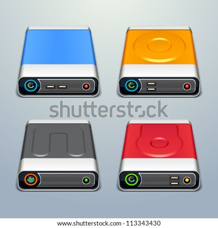 hard drive icons