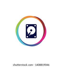 Hard Drive - Vector App Icon