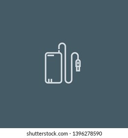 Hard Drive vector icon. Hard Drive concept stroke symbol design. Thin graphic elements vector illustration, outline pattern for your web site design, logo, UI. EPS 10.
