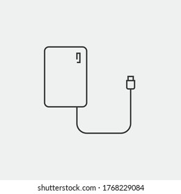 hard drive vector icon storage device icon