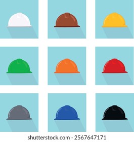 Hard hat - 9 different colors