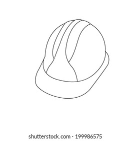 Hard Hat Construction Icon