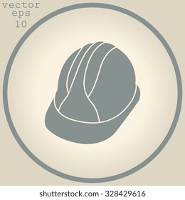 Hard Hat Construction Icon 