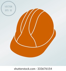 Hard Hat Construction Icon 