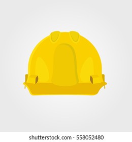 Hard Hat. Flat style design