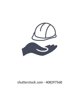 Hard hat icon