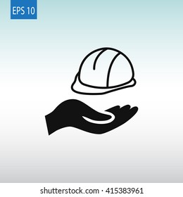Hard hat icon