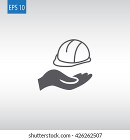 Hard hat icon