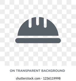 Hard hat icon. Hard hat design concept from Productivity collection. Simple element vector illustration on transparent background.