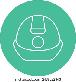 Hard Hat Icon Design For Personal And Commercial Use.