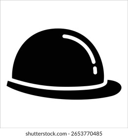 Hard Hat Icon Element For Design