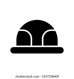 hard hat icon or logo isolated sign symbol vector illustration - high quality black style vector icons
