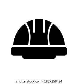 Hard Hat Icon Or Logo Isolated Sign Symbol Vector Illustration - High Quality Black Style Vector Icons
