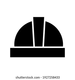 hard hat icon or logo isolated sign symbol vector illustration - high quality black style vector icons
