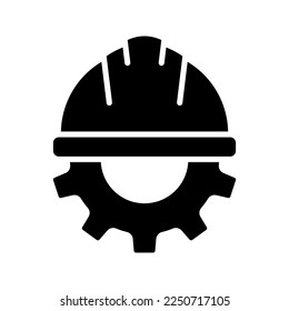 Hard hat icon. sign for mobile concept and web design. vector illustration
