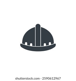 Hard Hat icon symbol vector illustration isolated on white background