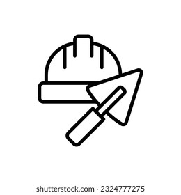 Hard Hat Icon Vector Illustration