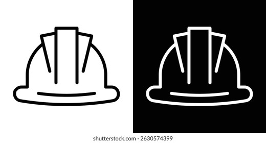 Hard hat icon vector for web, computer and mobile apps