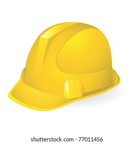 Hard Hat  Isolated On White