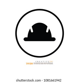 hard hat. safety helmet.vector illustrator   