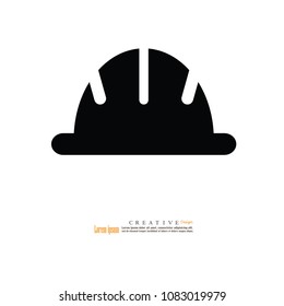 hard hat. safety helmet.vector illustrator   