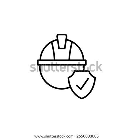 Hard Hat Symbolizing Industrial Safety And Quality Assurance Practices