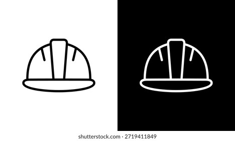 Design do conjunto de ícones de chapéu branco