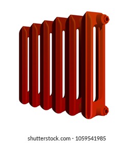 Hard heater radiator section