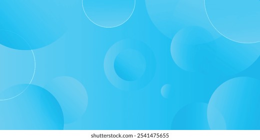 Hard Light Picton Blue Abstract Creative Background Design