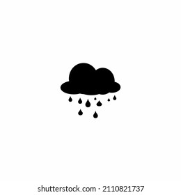 Hard Rain icon in trendy flat style background. Hard Rain icon symbol page for your website design Hard Rain icon logo, app, UI. Hard Rain icon Vector illustration, EPS10.