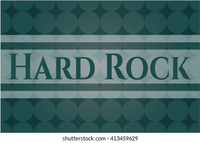 Hard Rock card or banner