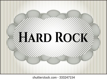 Hard Rock colorful banner