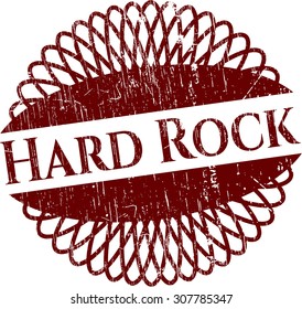 Hard Rock grunge seal