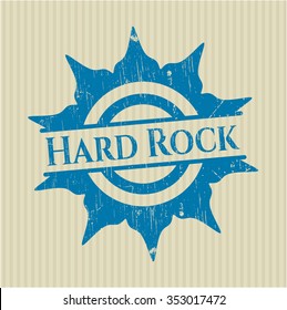 Hard Rock rubber seal