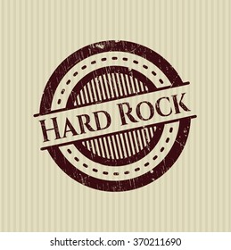 Hard Rock with rubber seal texture