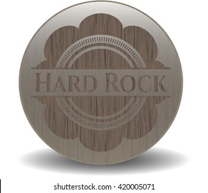 Hard Rock wooden signboards