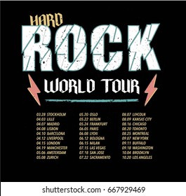 hard rock world tour