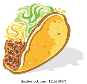 Hard shell taco