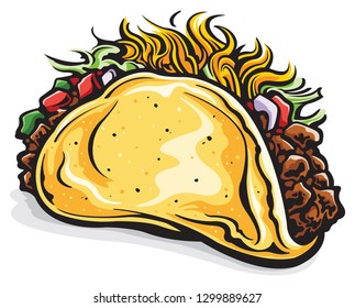 Hard shell taco