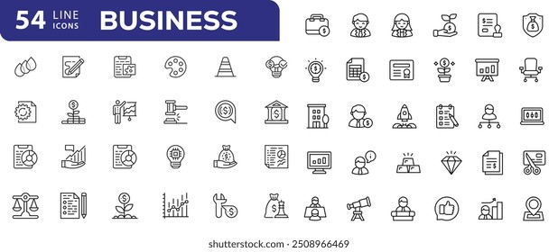 Hard skills icon set. Containing degree certificates, foreign language, software, computer skill and more. Solid vector symbol collection.