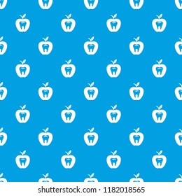 Hard tooth pattern vector seamless blue repeat for any use