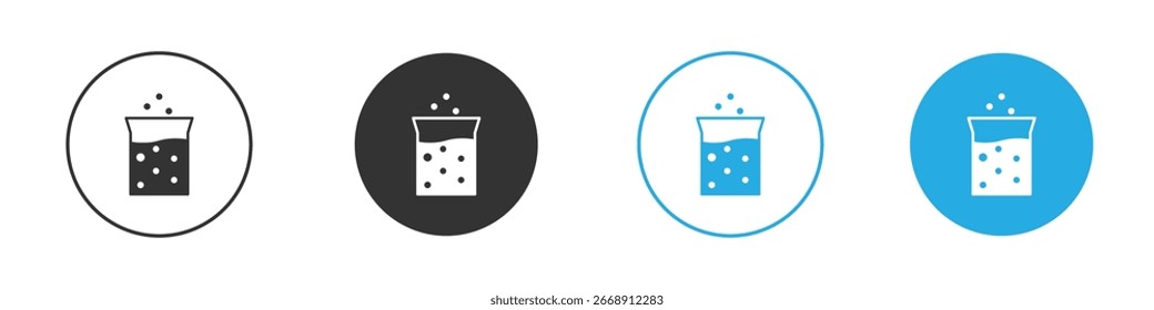 Icono de agua dura, estilo plano simple, ilustración, Plantilla de pictograma de símbolo de logotipo, para ui o ux.
