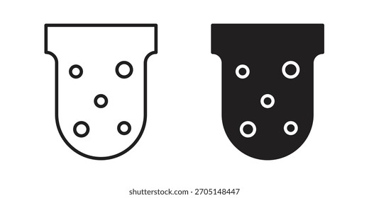 Hard Water icon vector modern flat and stroke designs