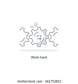 Hard work