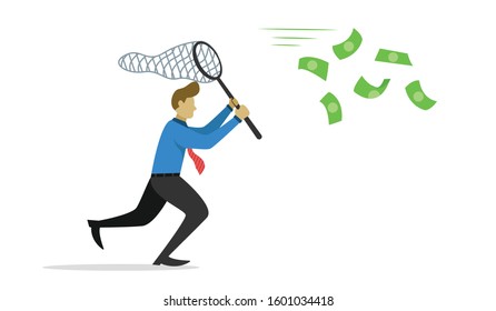 Hard workers chase their lost money by exerting all the energy they have
