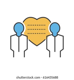 hard working BUSINESS flat icon